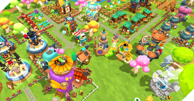 Angry Birds Islands - Clash of Clans phiên bản "chim điên" đã mắt
