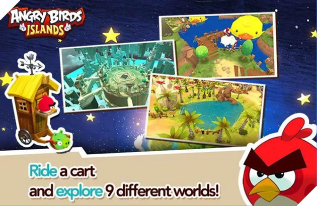 Angry Birds Islands - Clash of Clans phiên bản "chim điên" đã mắt