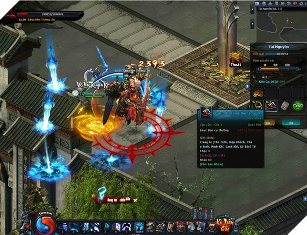 Xác suất nhận được các trang bị khi tham gia phó bản Kiếm Chủng