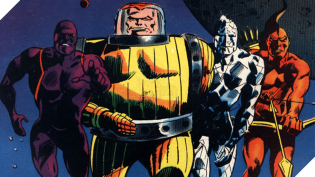 Khán giả thoáng được trông thấy phiên bản 1969 của Vệ binh dải ngân hà ở cuối bộ phim mới.