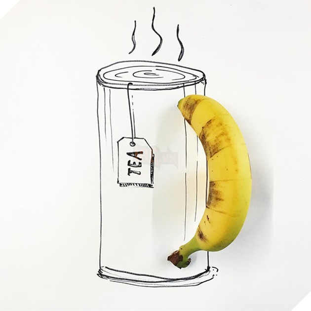 Chàng hoạ sĩ mắc bệnh nghề nghiệp mang chuối thừa ra vẽ tranh - Ảnh 17.