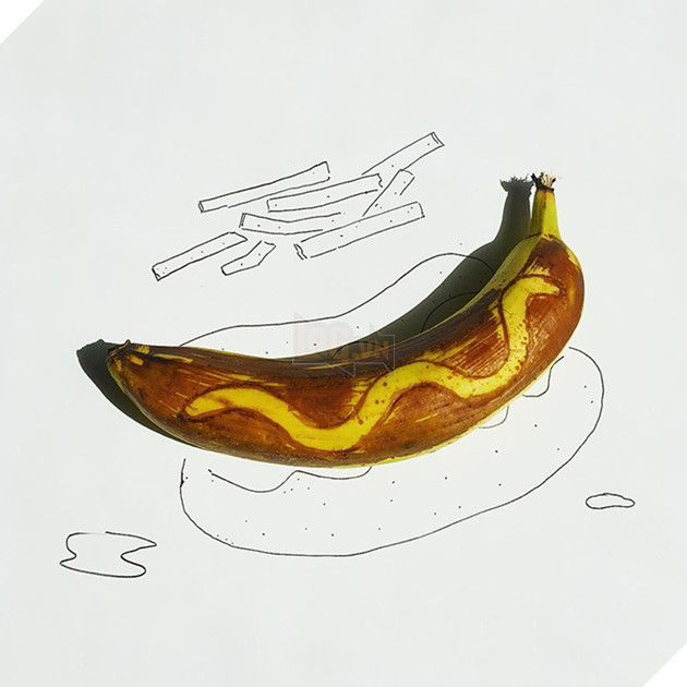 Chàng hoạ sĩ mắc bệnh nghề nghiệp mang chuối thừa ra vẽ tranh - Ảnh 27.