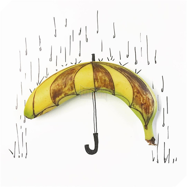 Chàng hoạ sĩ mắc bệnh nghề nghiệp mang chuối thừa ra vẽ tranh - Ảnh 11.