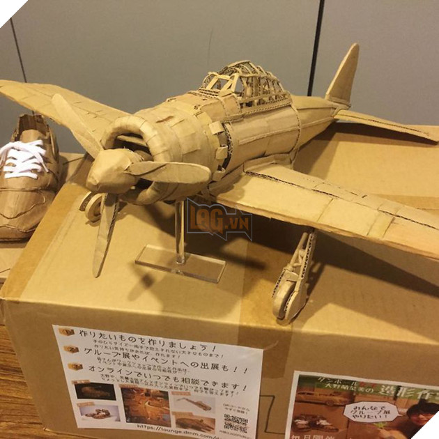 Cô gái Nhật biến bìa các-tông vứt đi thành những mô hình 3D sắc nét - Ảnh 11.