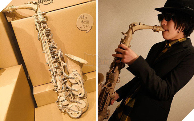 Cô gái Nhật biến bìa các-tông vứt đi thành những mô hình 3D sắc nét - Ảnh 25.