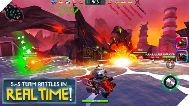 Chơi ngay Battle Bay - Game "thủy chiến" đấu mạng rực lửa từ cha đẻ Angry Birds