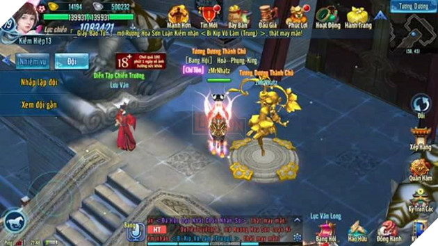 Võ Lâm Truyền Kỳ Mobile chuẩn bị sát nhập hàng loạt máy chủ với nhau 2