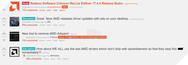Tự động chèn link Quake Champions khi cài driver, AMD Radeon hứng rổ gạch từ cộng đồng 2