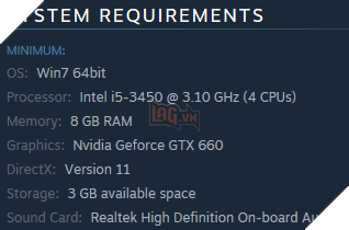The Sexy Brutale PC system requirements