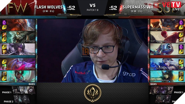 LMHT: Sơ lược diễn biến trận đấu giữa Flash Wolves vs SuperMassive 4
