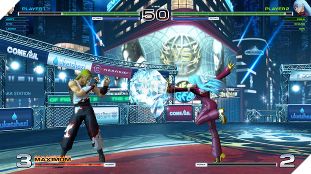 
Hình ảnh trong game The King of Fighters XIV
