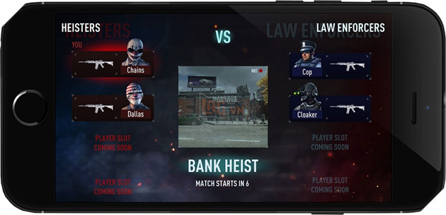 Cận cảnh gameplay của phiên bản Payday Mobile và Payday VR 3 cực hay
