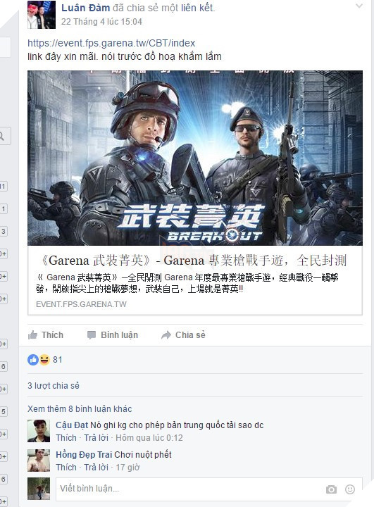 Garena Tác Chiến nguội lạnh sau thời gian ra mắt đầy hào hứng 3