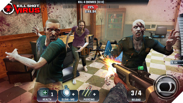 Kill Shot Virus - FPS zombie siêu đẹp, siêu điên cuồng vừa cập bến Mobile
