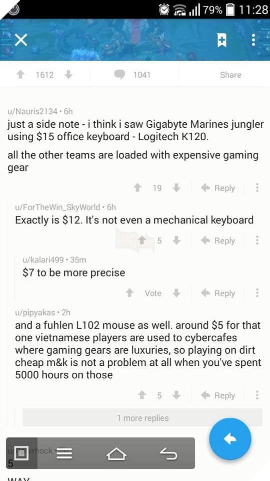 Fan hâm mộ quốc tế "bàng hoàng" với giá tiền thực sự của bộ bàn phím và chuột mà các tuyển thủ LMHT Việt Nam sử dụng