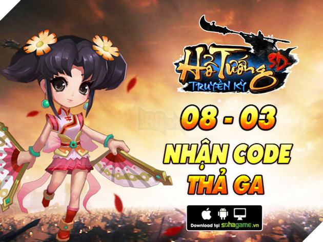 Mừng ngày 8 tháng 3, Hổ Tướng Truyền Kỳ dành tặng Giftcode giá trị