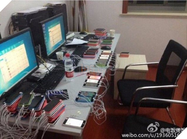 Thâm nhập "động bàn tơ" chuyên cày game với hơn 1000 chiếc máy di động