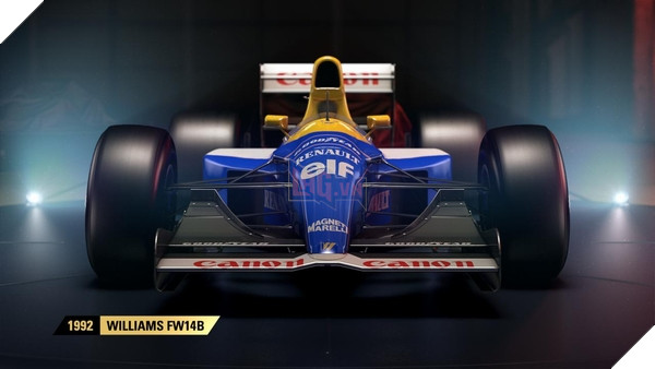 Chiếc Williams FW14B ra đời năm 1992