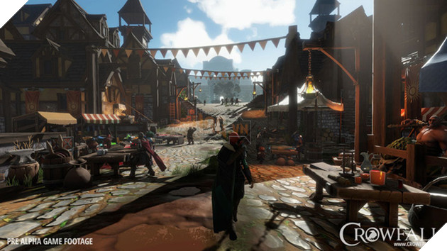 Chiêm ngưỡng đồ hoạ đẹp ngất ngây của Crowfall - Game online bom tấn thế giới