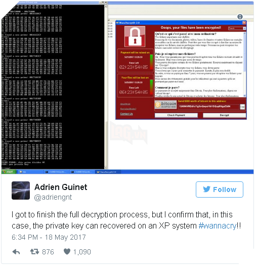 Các chuyên gia bảo mật thế giới vừa công bố đã có thể xóa bỏ Wannacry khỏi máy tính 2