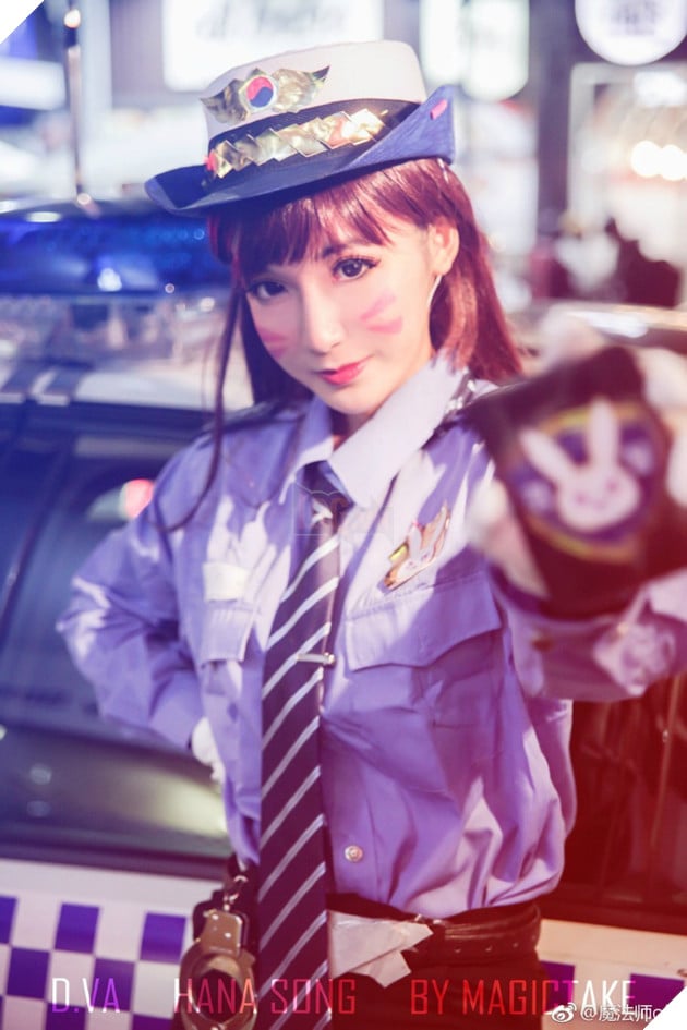Cosplay nữ cảnh sát D.Va khiến fan hâm mộ không khỏi xao xuyến