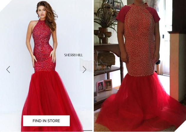Những bộ váy prom thảm họa mua online biến công chúa thành phù thủy trong chớp mắt - Ảnh 1.