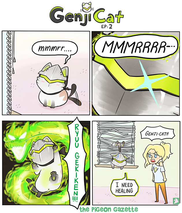 It’s howl noon….:D GenjiCat is gonna be a miniseries within TPG! Gonna update Fridays until I run out of ideas~