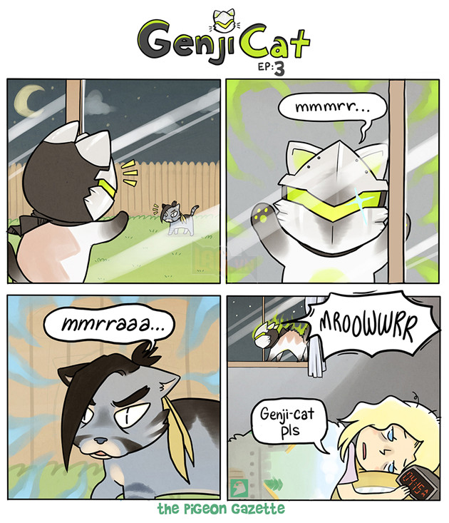 more to come :D! Not trying to be a vidya game comic, but super inspired by genjicat shenanigans right now ~