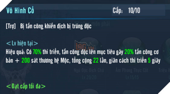 VLTK Mobile: Hướng dẫn tăng điểm kĩ năng cơ bản cho Ngũ Độc 19