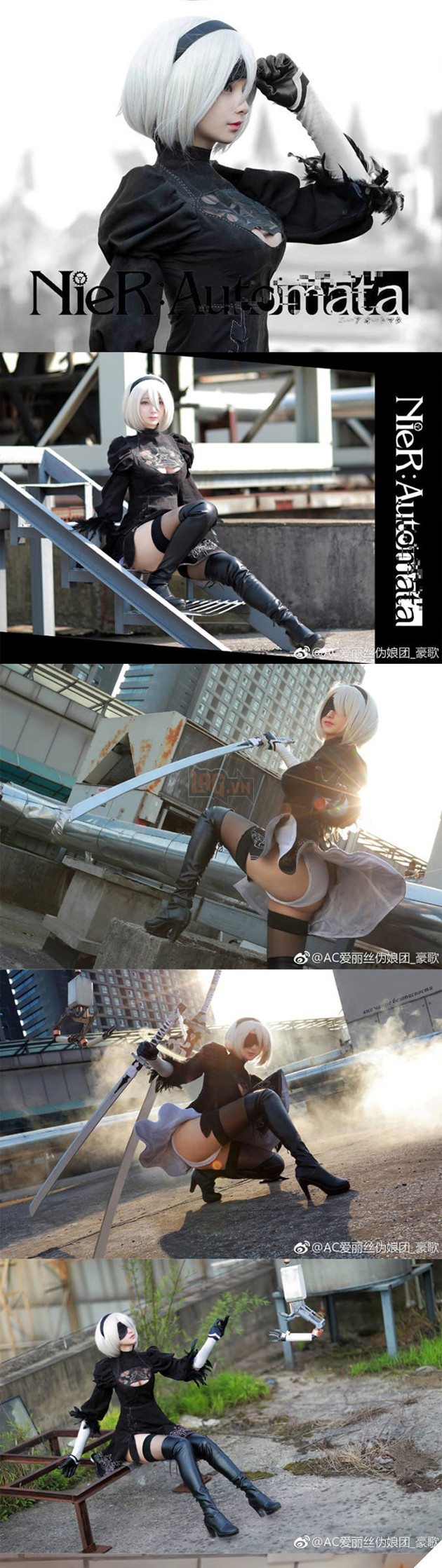 Sốc với anh chàng cosplay 2B trong NieR: Automata đẹp hơn của nữ giới