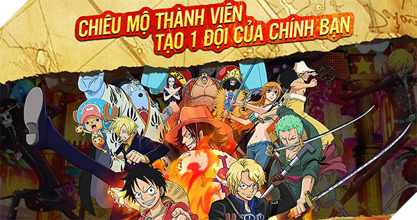 One Piece Đại Chiến – Webgame hải tặc theo chuẩn manga ra mắt ngay đầu tuần tới