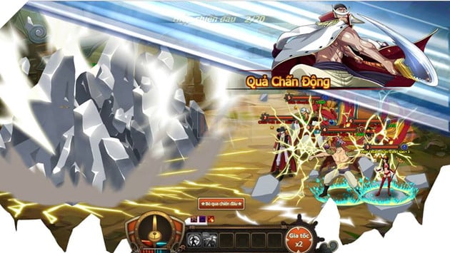 One Piece Đại Chiến được game thủ ví như bản cải thiện của webgame Đại Hải Trình 2