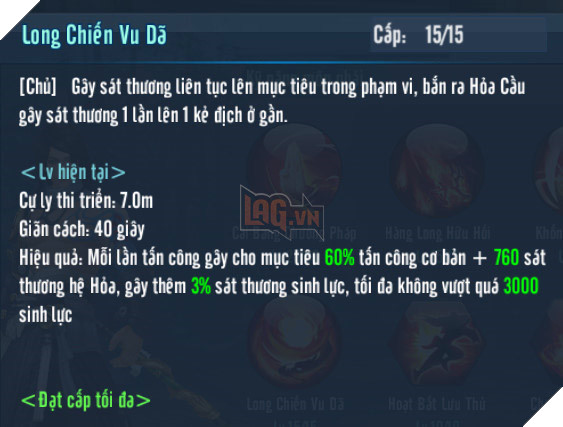 VLTK Mobile: Hướng dẫn tăng điểm kĩ năng cơ bản cho Cái Bang 13