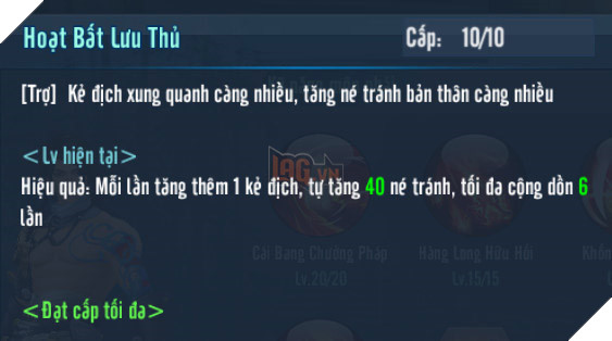 VLTK Mobile: Hướng dẫn tăng điểm kĩ năng cơ bản cho Cái Bang 15