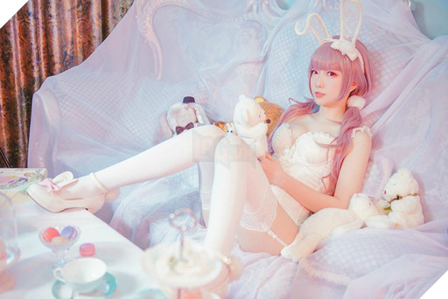 Cosplay Bunny Thỏ Ngọc cực dễ thương nhưng không kém phần nóng bỏng