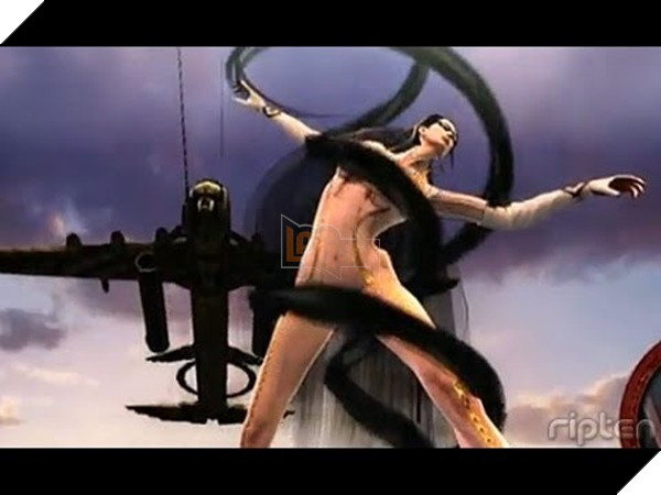 
Một cảnh nude của nữ nhân vật Bayonetta
