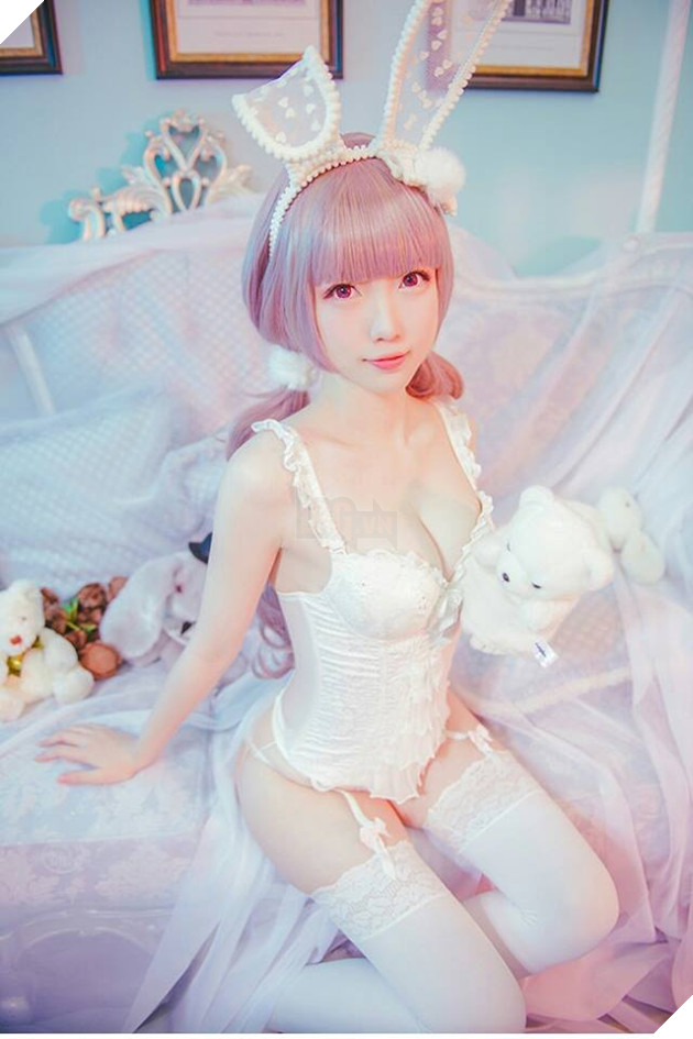 Cosplay Bunny Thỏ Ngọc cực dễ thương nhưng không kém phần nóng bỏng