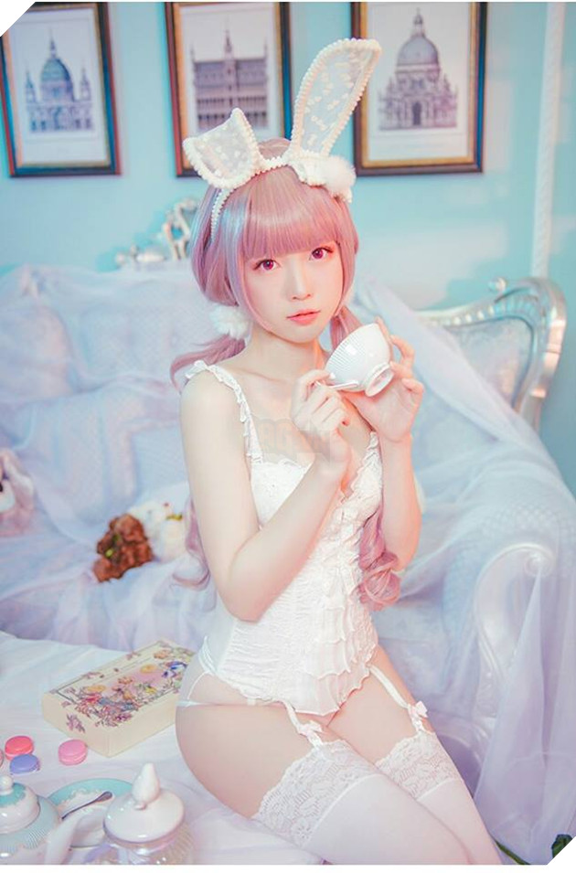 Cosplay Bunny Thỏ Ngọc cực dễ thương nhưng không kém phần nóng bỏng