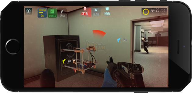 Payday: Crime Wars - Siêu phẩm FPS "cướp ngân hàng" kinh điển cho Mobile