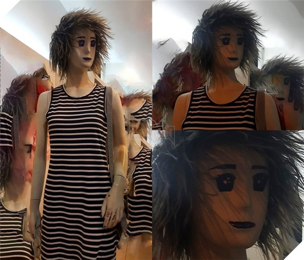 Ma-nơ-canh phiên bản "creepy pasta".