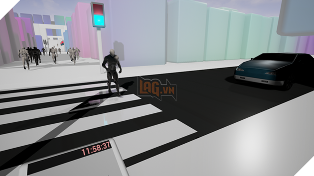 Xuất hiện tựa game mà chơi xong bạn sẽ không bao giờ dám nghịch điện thoại khii đang đi trên đường nữa