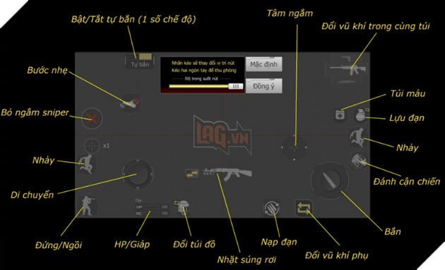 Crossfire Legends: Hướng dẫn cách tùy chỉnh phím bấm đúng theo ý muốn 7