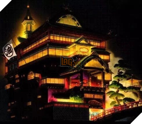 Cảnh phim hoạt hình Vùng đất linh hồn...