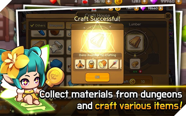 Dungeon Delivery – tựa game giải trí phong cách chibi cực dễ nghiện