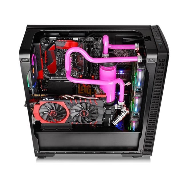 Thermaltake View 28 RGB Riing Edition - RGB, cửa sổ hông cánh én cho phép bạn khoe thoải mái 9