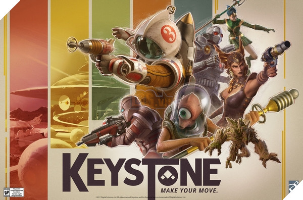 Keystone Game FPS kết hợp thẻ bài mới đến từ hãng Digital Extremes
