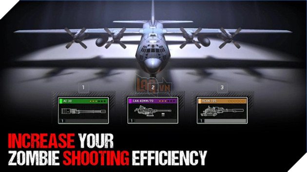 Zombie Gunship Survival - Diệt Zombie đúng chất Call of Duty