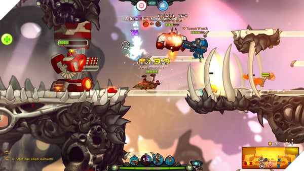 Game MOBA 2D siêu vui nhộn Awesomenauts đã mở cửa miễn phí