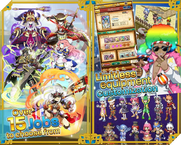 Logres: Japanese RPG - MMORPG Top 1 Nhật Bản đã chính thức ra mắt