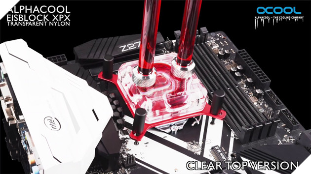 Alphacool giới thiệu block tản nhiệt CPU XPX Eisblock gồm 2 phiên bản Clear và Satin 2